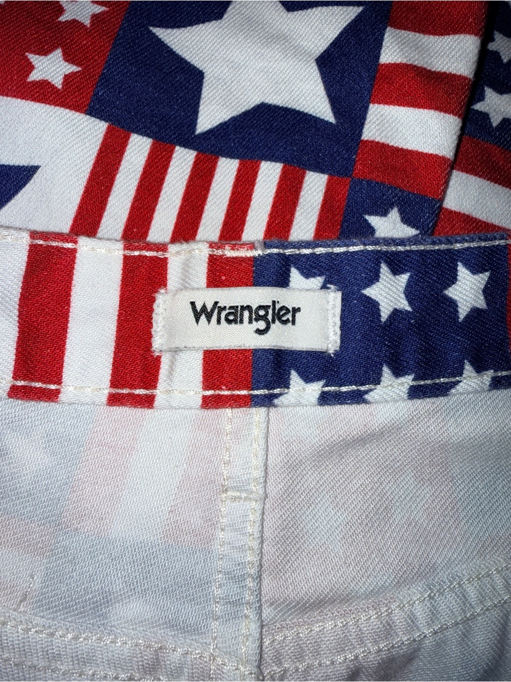 WRANGLER® X 250 YEARS OF AMERICA RETRO BAILEY FLARE PRINT JEAN - 31 x 32 - Picture 9 of 9